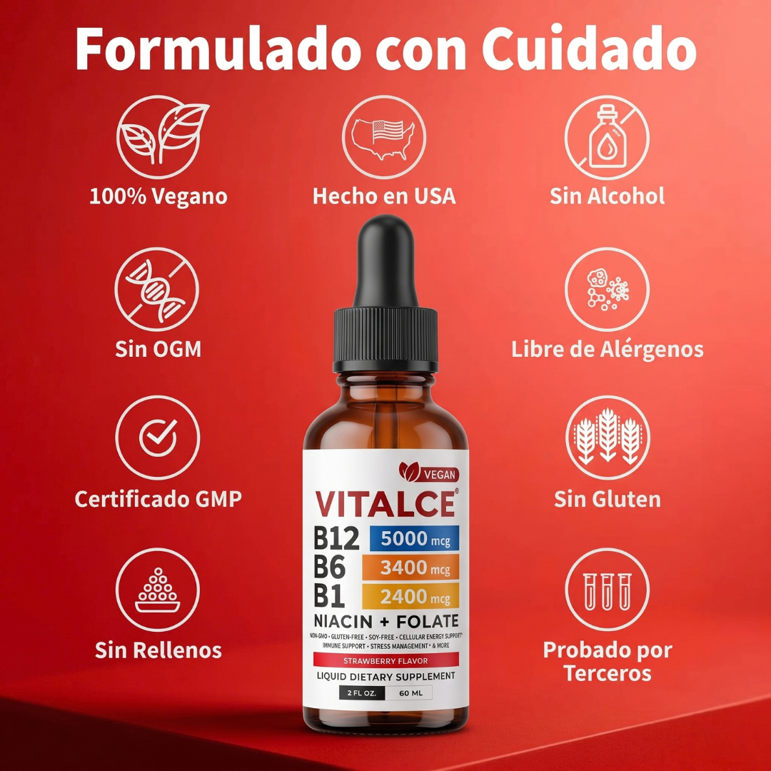 5 en 1- Complejo de Vitamina B