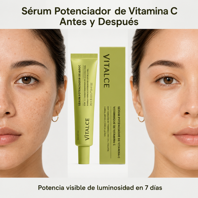 VITALCE™ – Sérum Antimanchas de Vitamina C + Glutatión