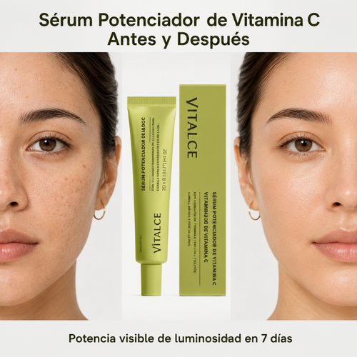 VITALCE™ – Sérum Antimanchas de Vitamina C + Glutatión